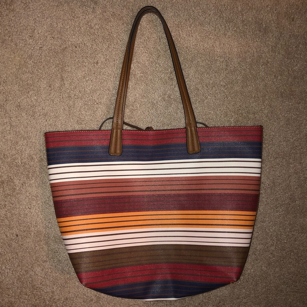 Striped Purse
